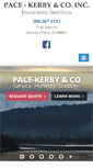 Mobile Screenshot of pacekerbyinsurance.com